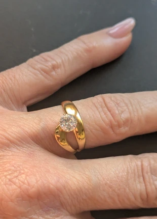 Bague en acier inoxydable ajustable, merk: Tendance, staat: Heel goed, maat: Aanpasbaar, € 10,00, € 11,20 inclusief Kopersbescherming