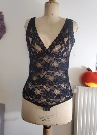 Body dentelle noire - M/38, brand: Intimissimi, condition: Very good, €4.00, €4.90 includes Buyer Protection