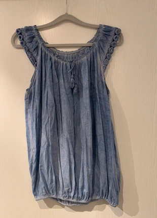 Bluse blau meliert , brand: Ohne, condizioni: Ottime, taglia: Taglia unica, €5.50, €6.48 include la Protezione acquisti