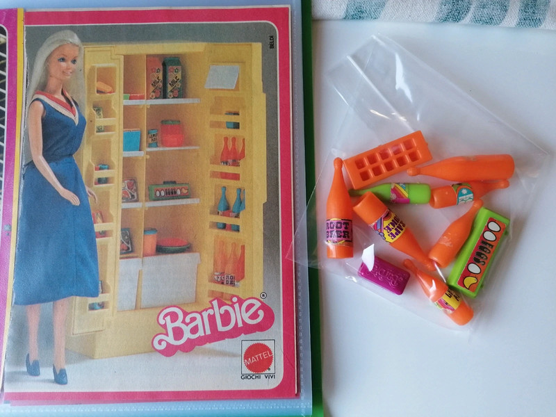 Barbie accessori frigo anni 80
