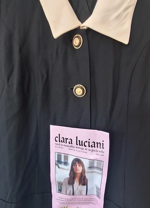 Robe Louis Féraud vintage de Clara Luciani, merk: Louis Féraud, staat: Heel goed, maat: XL / 42 / 14, € 105,00, € 110,95 inclusief Kopersbescherming