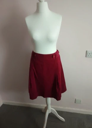 Laura Ashley Short Magenta Pink Needle cord Skirt, brand: Laura Ashley, condition: Very good, size: XXL / 16, £15.00, £16.45 includes Buyer Protection