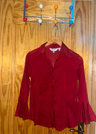 Camisa vintage roja de Zara, marque: Zara, état: Bon état, taille: S / 36 / 8, 4,00 €, 4,90 € Protection acheteurs incluse