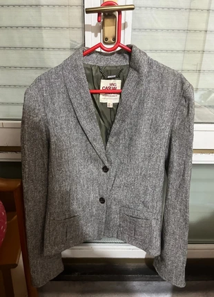 blazer grigio vintage, merk: MNG Casual, staat: Nieuw zonder prijskaartje, maat: L / 40 / 12, € 3,00, € 3,85 inclusief Kopersbescherming