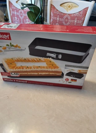 Moule à manqué 42x29x7 bords amovible très belle qualité marque zender, marke: Zenker, zustand: Neu, 15,00 €, 16,45 € inklusive Vinted-Käuferschutz