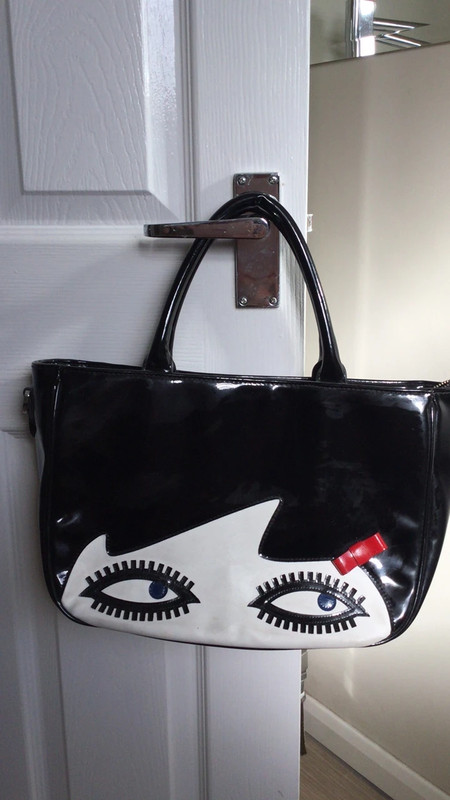 Lulu guinness face bag sales