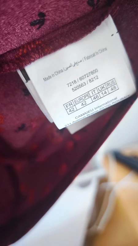 Robe imprimée camaïeu T42 - photo numéro 4