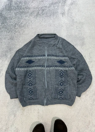 Vintage Zipped Sweater, marca: Vintage Dressing, estado: Muito bom, tamanho: XL, €15.00, €16.45 inclui Proteção do Comprador