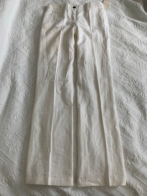 white linen trousers | Vinted