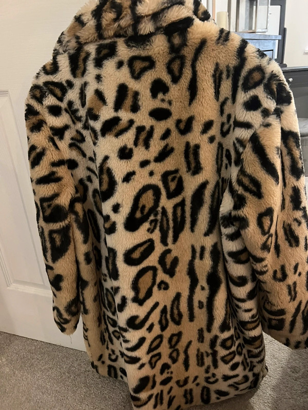 Leopard print 2025 coat primark