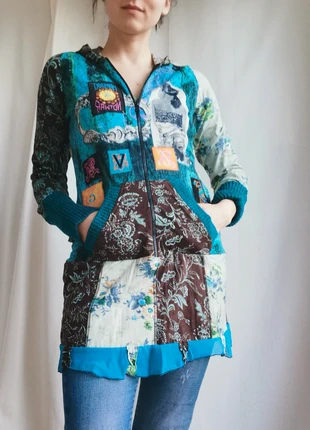 Tunique femme chamarée longue avec poches y2k vintage, brand: Vintage Dressing, condition: Very good, size: L / 40 / 12, €9.00, €10.15 includes Buyer Protection