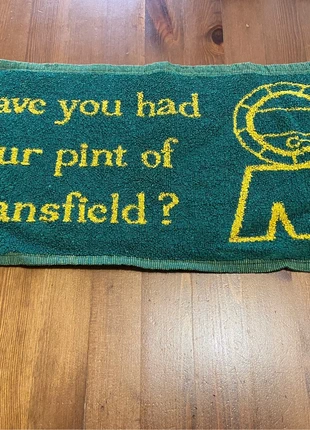 Original bar beer towel 1980’s - Mansfield, brand: Original, condition: Good, £12.50, £13.83 includes Buyer Protection
