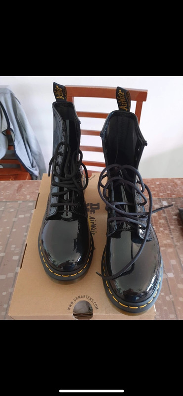 Dr. Martens 1460W patent verni - Couleur : Noir - Taille : 40 Neuves 2