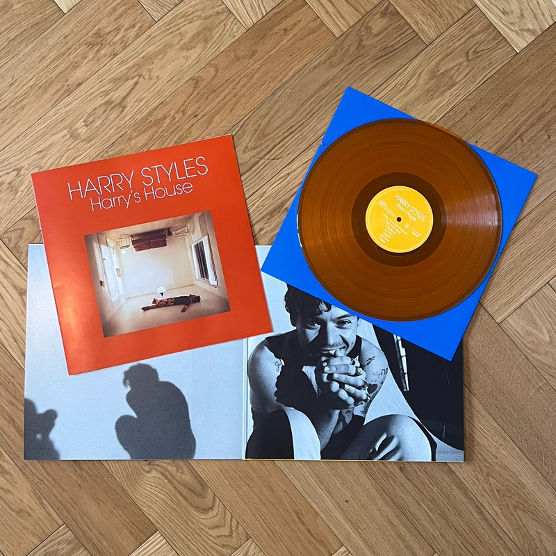 Vinyle Harry Styles Édition limitée orange