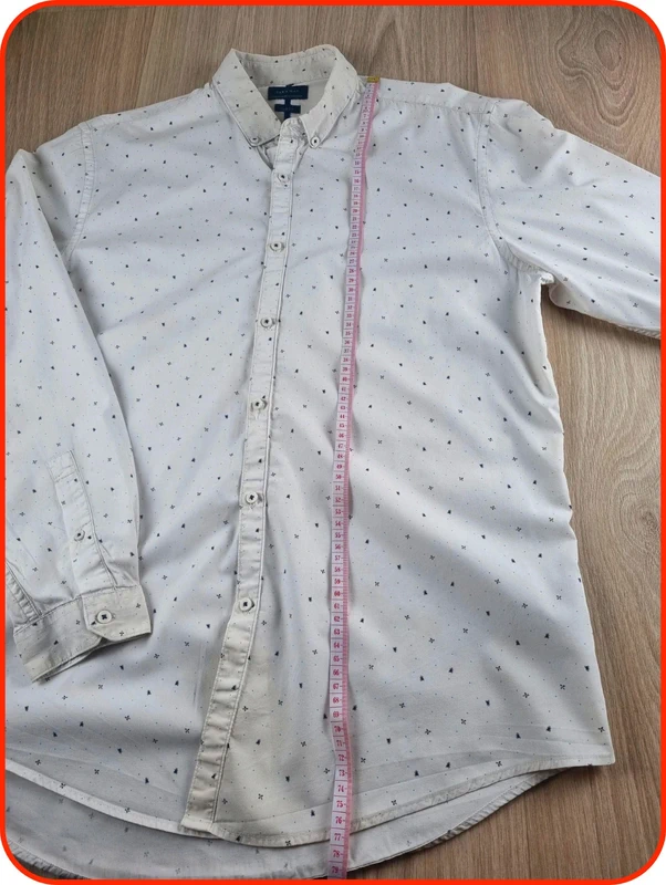 Chemise blanche à motif Zara Man Homme Taille Xl - photo numéro 6
