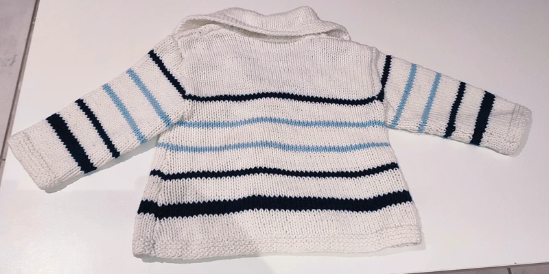 Lot de 3 gilets/pull garçon taille 3 mois en excellent état - photo numéro 10