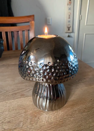 waxinelichthouder paddestoel, marca: Kwantum, estado: Muy bueno, 4,00 €, 4,90 € Protección al comprador incluida