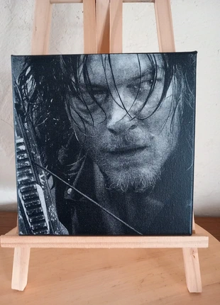 Toile Daryl Dixon 20x20, merk: Fabrication Artisanale, staat: Heel goed, € 15,00, € 16,45 inclusief Kopersbescherming