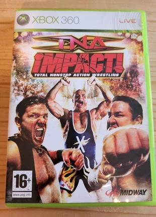 TNA impact total nonstop action wrestling xbox 360 game, staat: Heel goed, € 3,00, € 3,85 inclusief Kopersbescherming