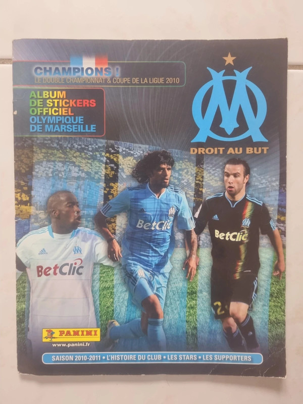 Articles officiels de la boutique de l'Olympique de Marseille 