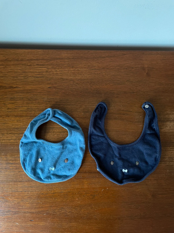 Japanese brand Mina perhonen baby cotton bibs | Vinted