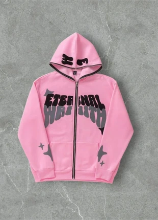 Pull/Sweat FullZip Rose Homme Été Vintage Streetwear y2k - Taille M, marke: Vintage, zustand: Sehr gut, größe: M, 55,00 €, 58,45 € inklusive Vinted-Käuferschutz
