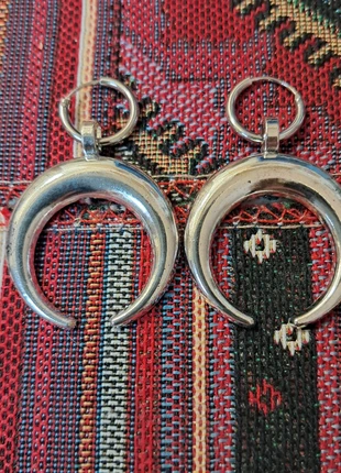 Boucle d'oreille créole métal couleur argent inde india hippie boheme bohemian ethnique bali neuf, marke: Boheme, zustand: Neu, 9,00 €, 10,15 € inklusive Vinted-Käuferschutz