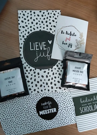 Cadeautje voor de juf en meester, marca: merkloos, estado: Novo sem etiquetas, €9.50, €10.68 inclui Proteção do Comprador Pro