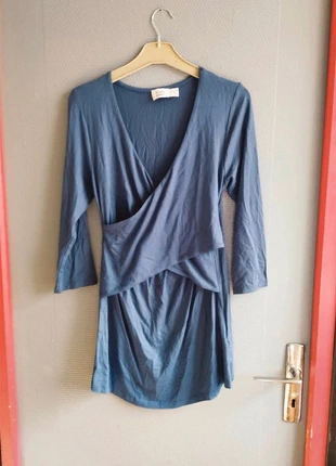 Robe grossesse bleu Mit Mat Mama – Taille S, brand: Mit Mat Mama, condition: New without tags, size: S / 36 / 8, €7.00, €8.05 includes Buyer Protection