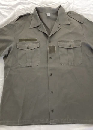 Chemise outre-mer satin armée française, marque: Armée de Terre, état: Neuf sans étiquette, taille: M, 15,00 €, 16,45 € Protection acheteurs incluse