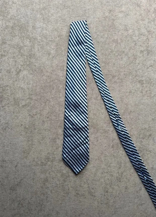 📌 Cravate Café & Coton à rayures marines et blanches, marque: Café Coton, état: Très bon état, 6,00 €, 7,00 € Protection acheteurs incluse