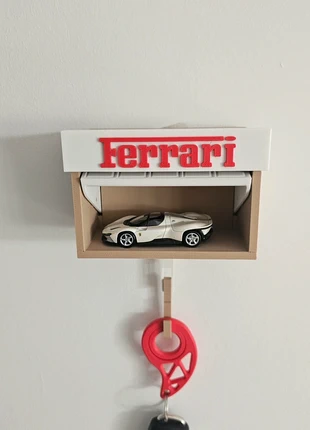 Custom 3d Printed Car Key Holder Mini Garage - Ferrari Version, brand: Key Hanger, condition: Very good, £11.00, £12.25 includes Buyer Protection