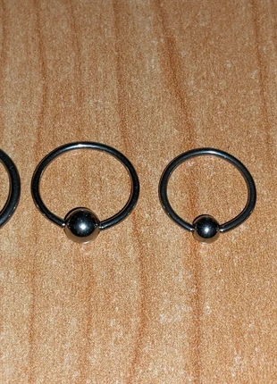 Piercing a cerchio in varie misure, brand: piercing, condizioni: Ottime, €6.00, €7.00 include la Protezione acquisti
