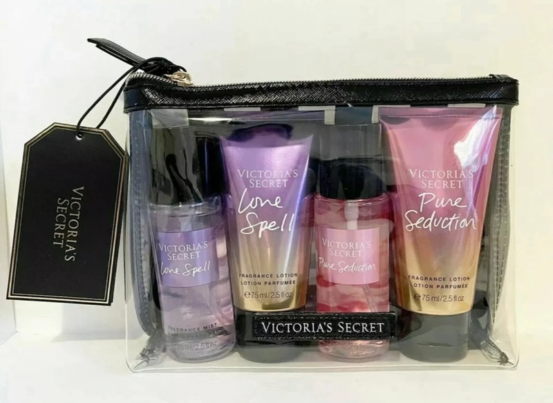 Victoria’s Secret travel size 5pc set mist and body lotion 1