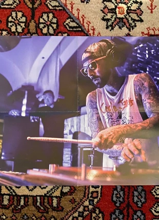 Poster Travis Barker - famous stars&straps, état: Neuf sans étiquette, 4,00 €, 4,90 € Protection acheteurs incluse