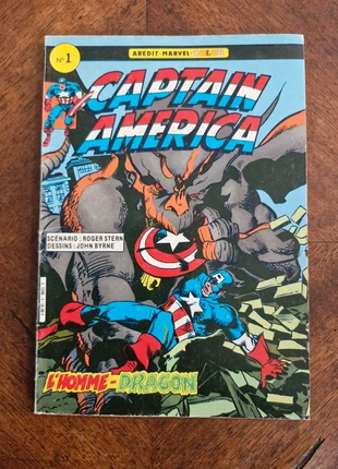Captain América n°1 Arédit l'homme dragon, état: Bon état, 2,00 €, 2,80 € Protection acheteurs incluse