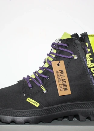 Bottes neuves Palladium Pampa Lite Lace It 45 Black /Wild Lime noir jaune fluo, marke: Palladium, zustand: Neu, mit Etikett, größe: 45, 75,00 €, 79,45 € inklusive Vinted-Käuferschutz
