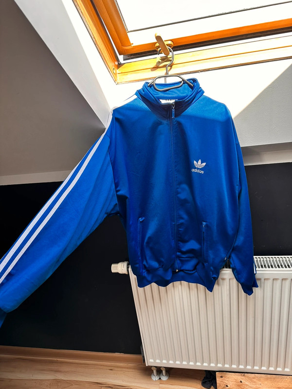 Niebieska bluza rozsuwana Adidas L XL XXL | Vinted