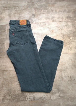 Jeans Levi's 712 slim noir taille w28l32 Levi's original, merk: Levi's, staat: Heel goed, maat: M / 38 / 10, € 10,00, € 11,20 inclusief Kopersbescherming