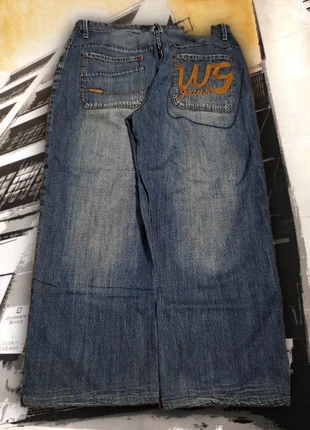 baggy jeans wrung, perfette condizioni, merk: Wrung, staat: Heel goed, maat: W38 | FR 48, € 60,00, € 63,70 inclusief Kopersbescherming