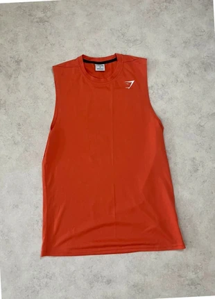 Débardeur Gymshark Orange Taille M Hommes Sport Musculation Fitness Running, marke: Gymshark, zustand: Sehr gut, größe: M, 14,90 €, 16,35 € beinhaltet Vinted-Käuferschutz Pro