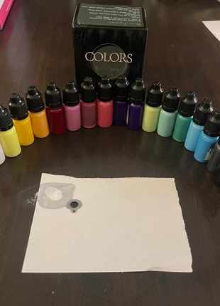 Colori per resina, marca: Colori, estado: Muito bom, €25.00, €26.95 inclui Proteção do Comprador