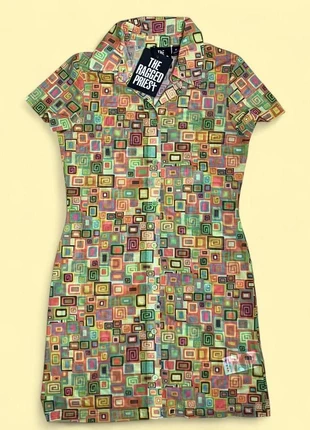 The Ragged Priest Patterned Mesh Dress, brand: the Ragged priest, condition: New with tags, size: M / 10, £18.00, £19.60 includes Buyer Protection Pro