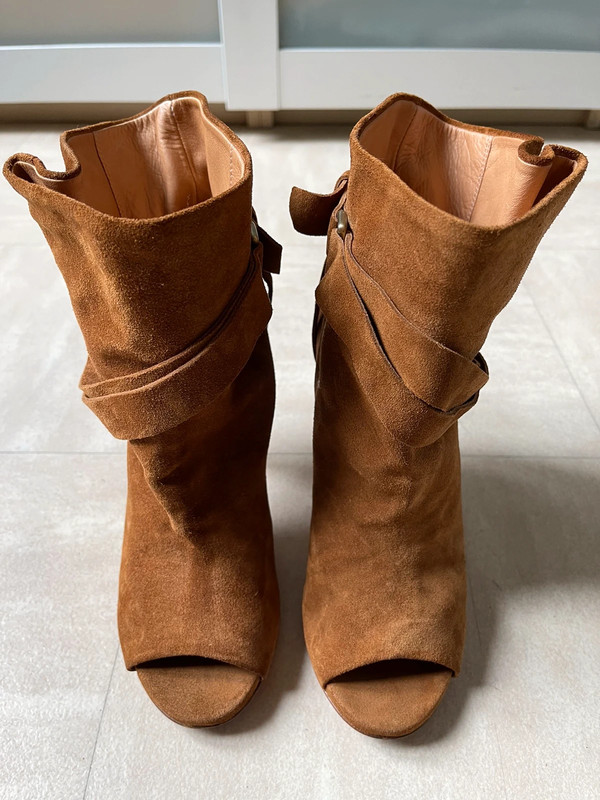 Margiela camel boots on sale