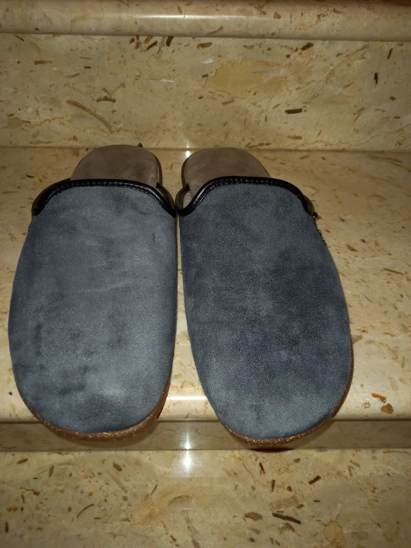 Pantofole uomo misura 44 color grigio