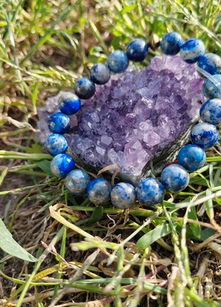 Bracelet lapis lazuli, marke: elle la fée, zustand: Neu, mit Etikett, 26,00 €, 28,00 € beinhaltet Vinted-Käuferschutz Pro
