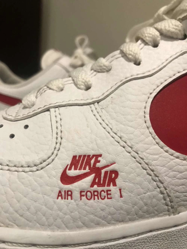 Air Force 1 Low Utility 'White Red