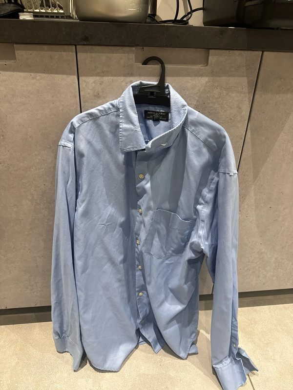 Chemise Banana Republic azur L 1