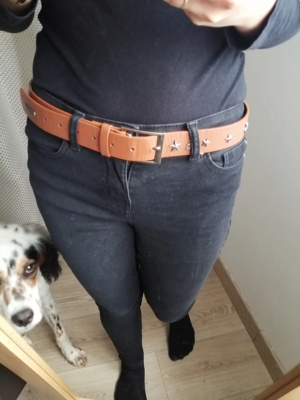 Ceinture marron lulu castagnette