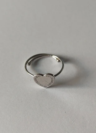 Anello cuore argento 925 Cuore puro gioielli, brand: cuore puro gioielli, condizioni: Ottime, taglia: Regolabile, €8.00, €9.10 include la Protezione acquisti